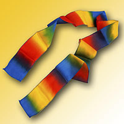 MINI SILKE STREAMER 4 x 100 cm.