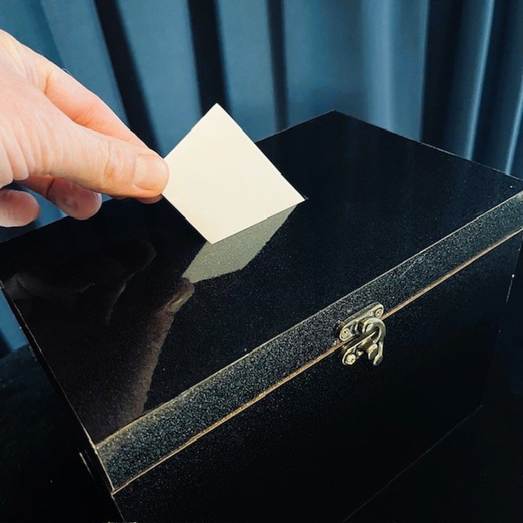 BLACK DOUBLE SWITCH BOX