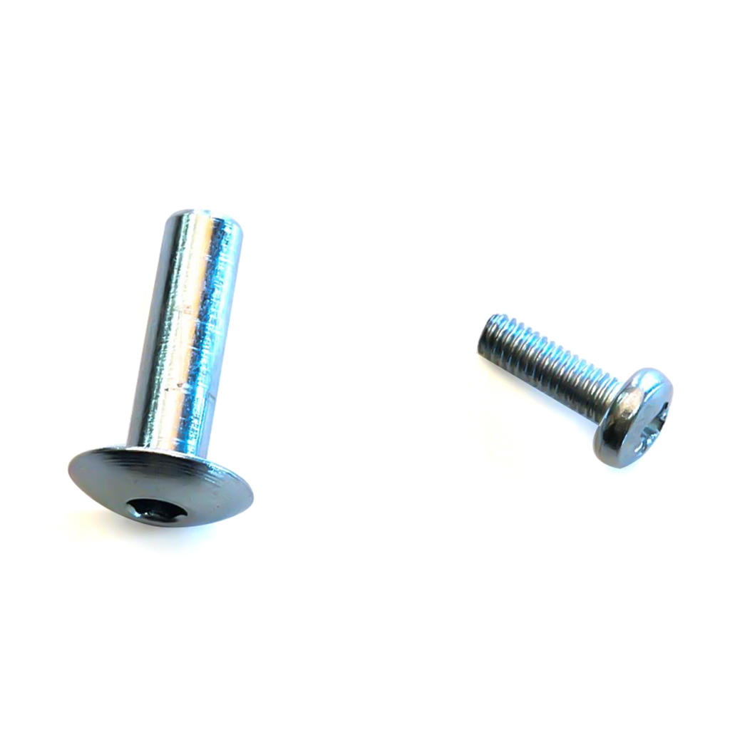 SCREW SET FOR MOUNTING OF TUBE CAP