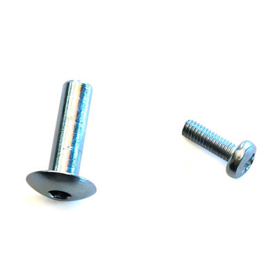 SCREW SET FOR MOUNTING OF TUBE CAP