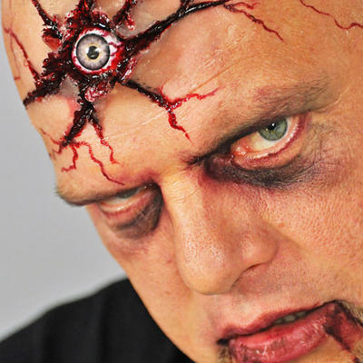 SKRÆMMENDE UHYGGELIGT SMINKE SÆT TIL HALLOWEEN