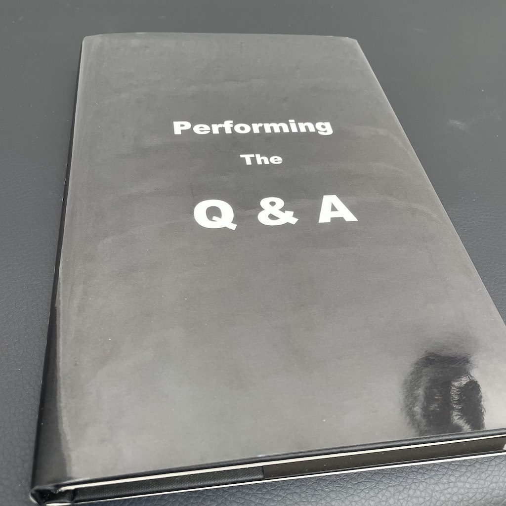 PERFORMING THE Q & A -  Gerry McCambridge