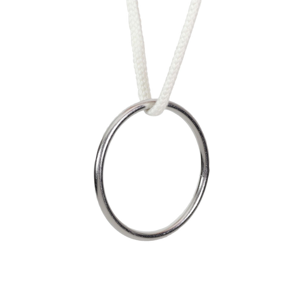 SOLID STEEL RING - 100 mm.