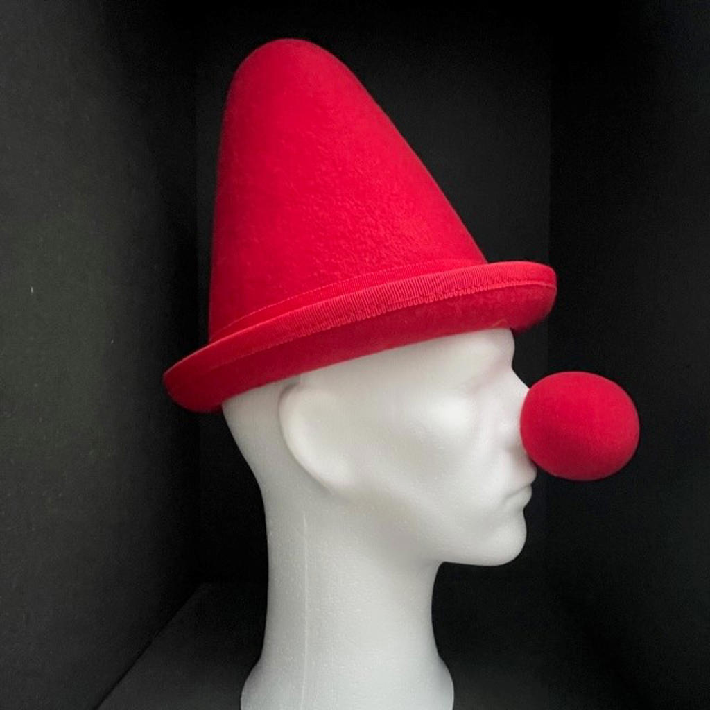 STOR KLOVNENÆSE i SKUMGUMMI