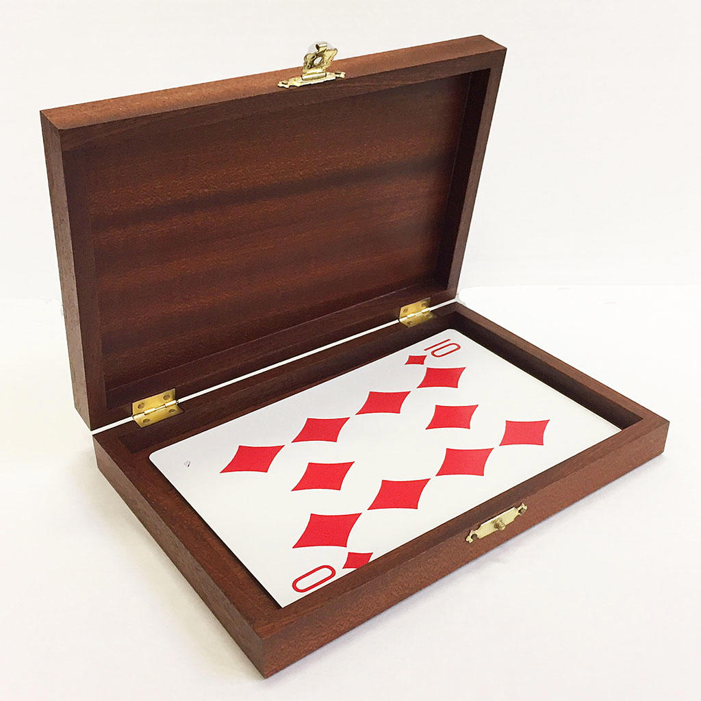 LUXERY WOODEN JUMBO CARD BOX