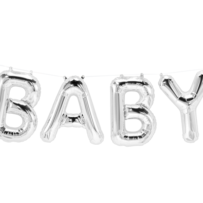 BABY BALLOON BANNER