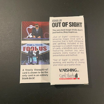 OUT OF SIGHT - Joshua Jay