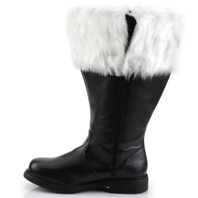 SANTA BOOTS WITH WIDE CALF