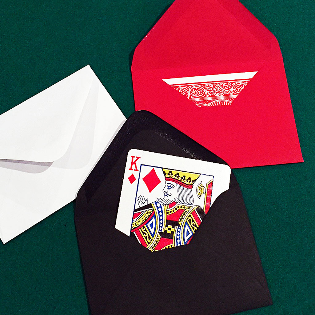 KORT KUVERTER - 50 stk. 