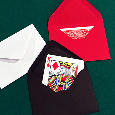 KORT KUVERTER - 50 stk. 