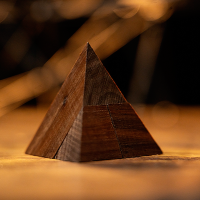 WOODEN PYRAMID PUZZLE DELUXE