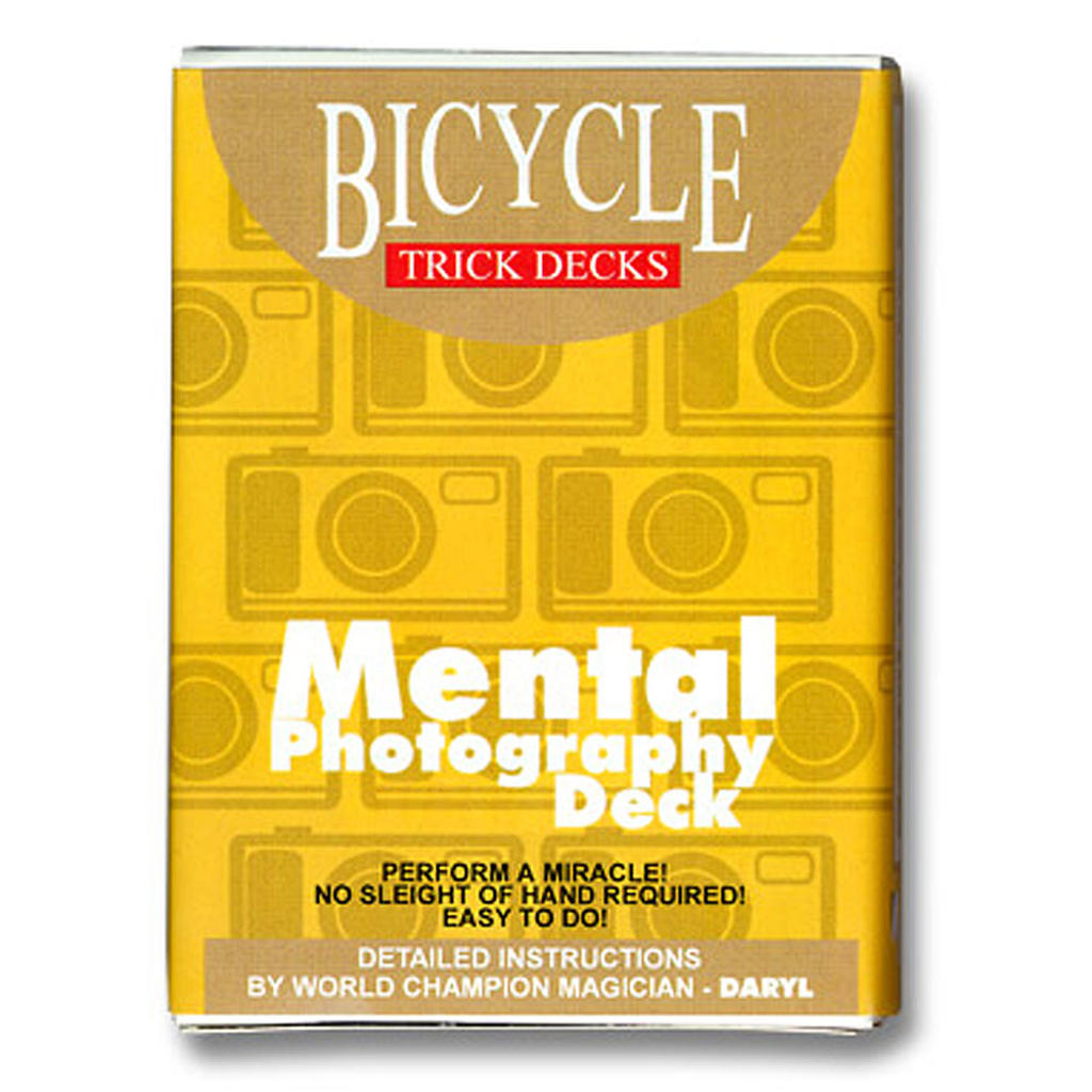 MENTAL PHOTOGRAPHY - Bicycle poker size