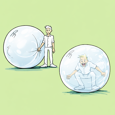 PROFESSIONAL CLIMB-IN BALLOON - 250 cm.