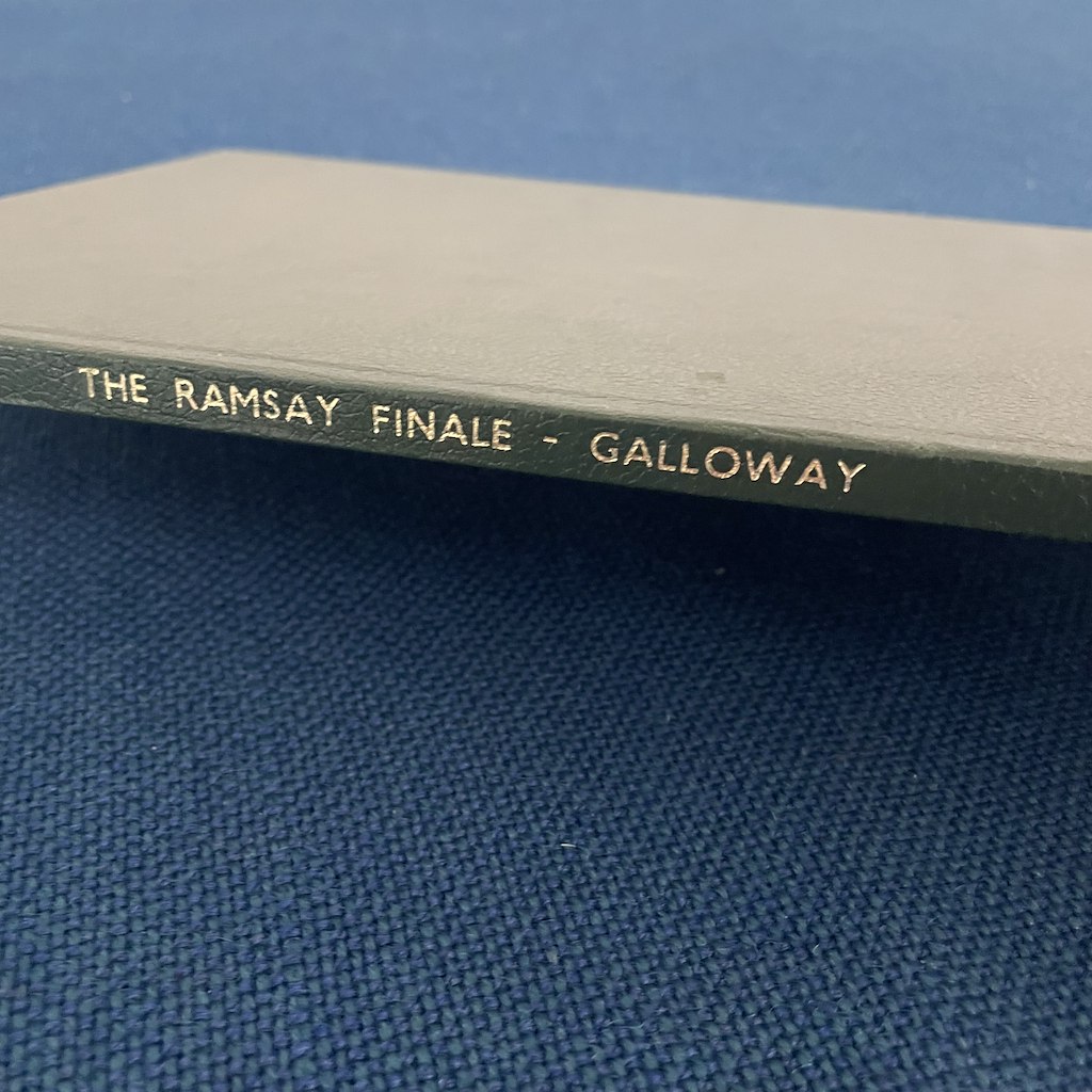 THE RAMSAY FINALE - Andrew Galloway