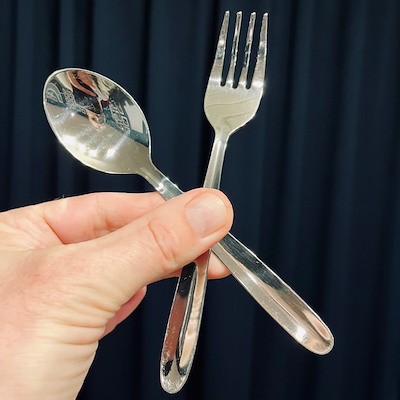 SPOON TO FORK TRICK