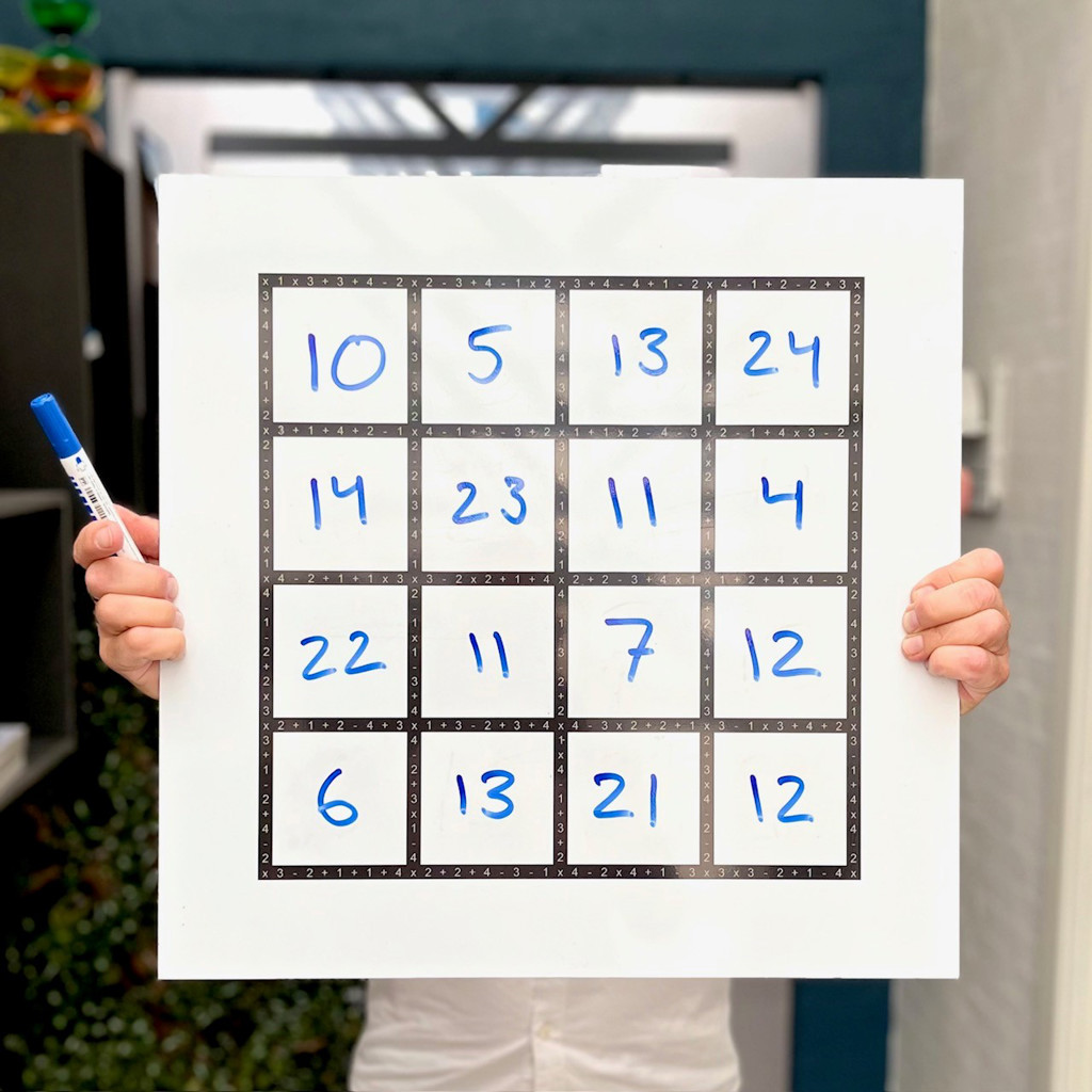 ANY NUMBER MAGIC SQUARE