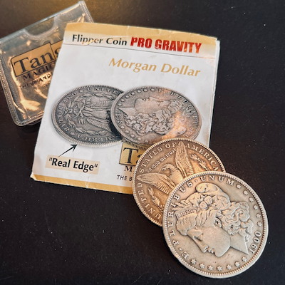 FLIPPER COIN (PRO GRAVITY) Morgan Silver Dollar 