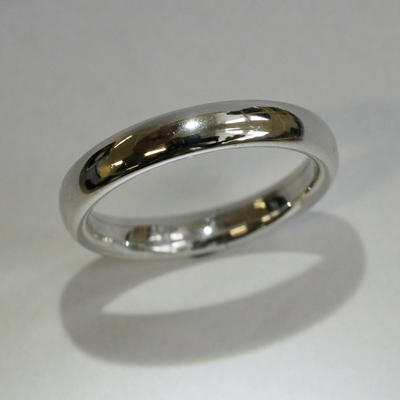 BENNETT HIMBER RING - silver wedding ring