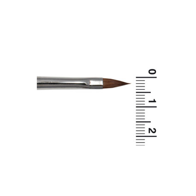 BRUSHES RED SABLE-HAIR. nr. 4