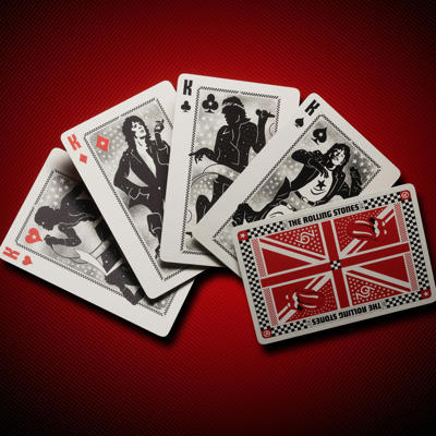 THE ROLLING STONES PLAYING CARDS