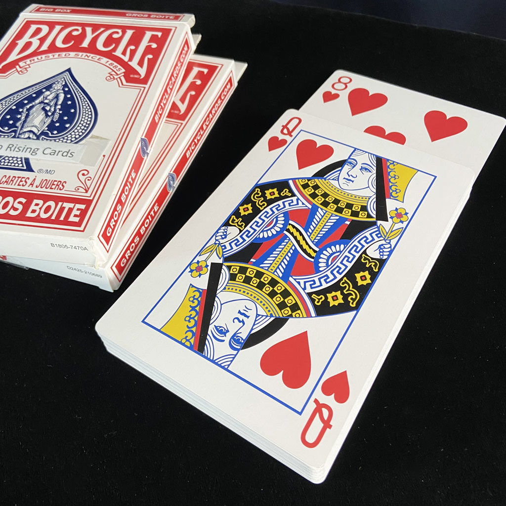 BICYCLE JUMBO RISING CARDS