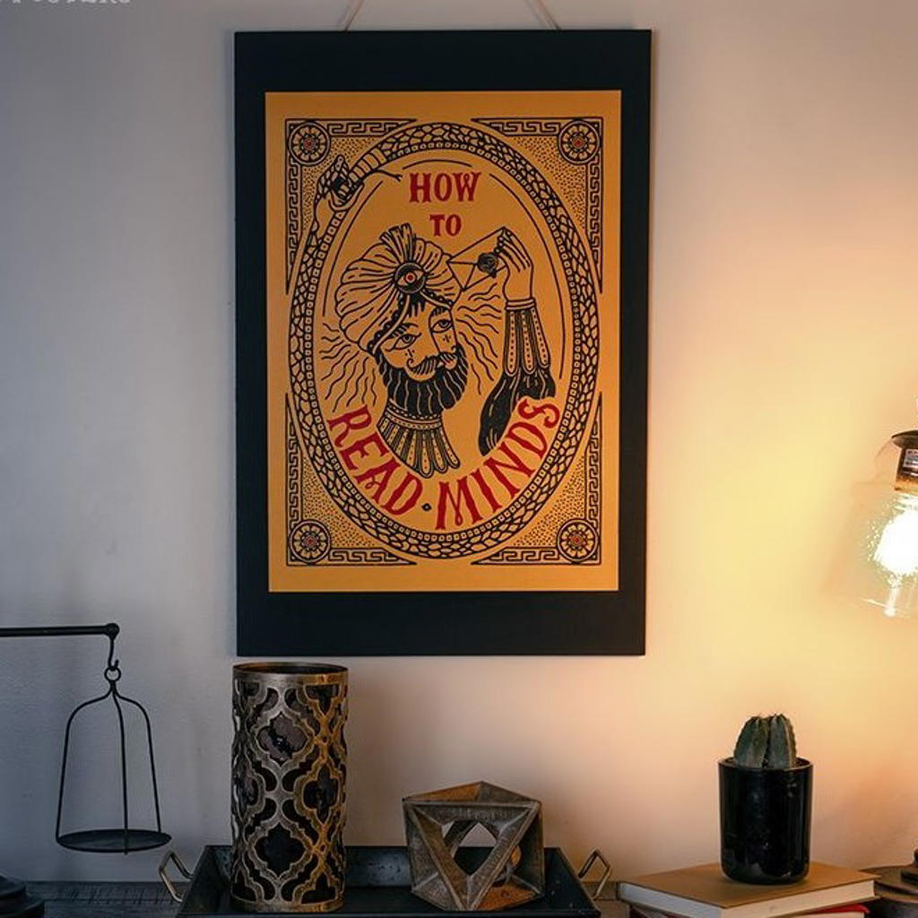 HOW TO READ MINDS POSTER
