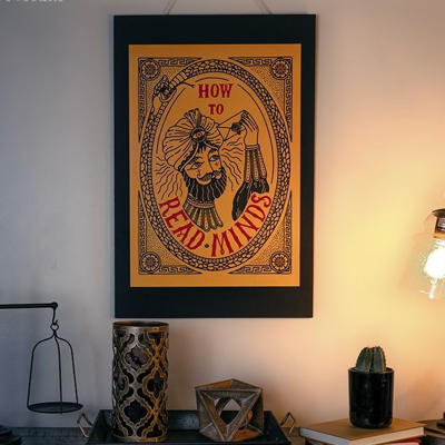 HOW TO READ MINDS PLAKAT