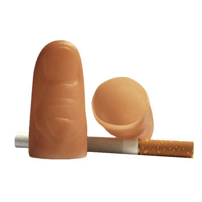 TOMMELFINGER STOR - blød plast