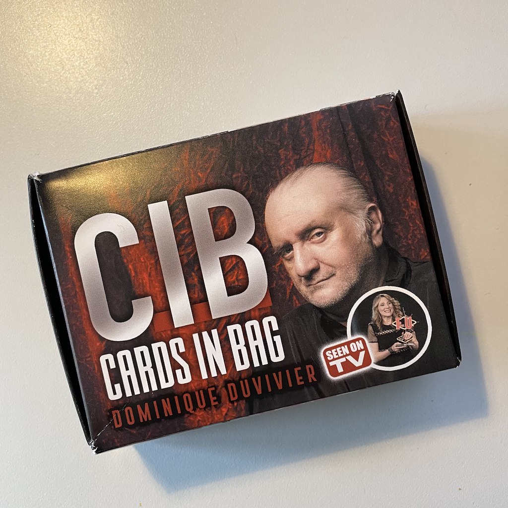 CARDS IN BAG - Dominique Duvivier