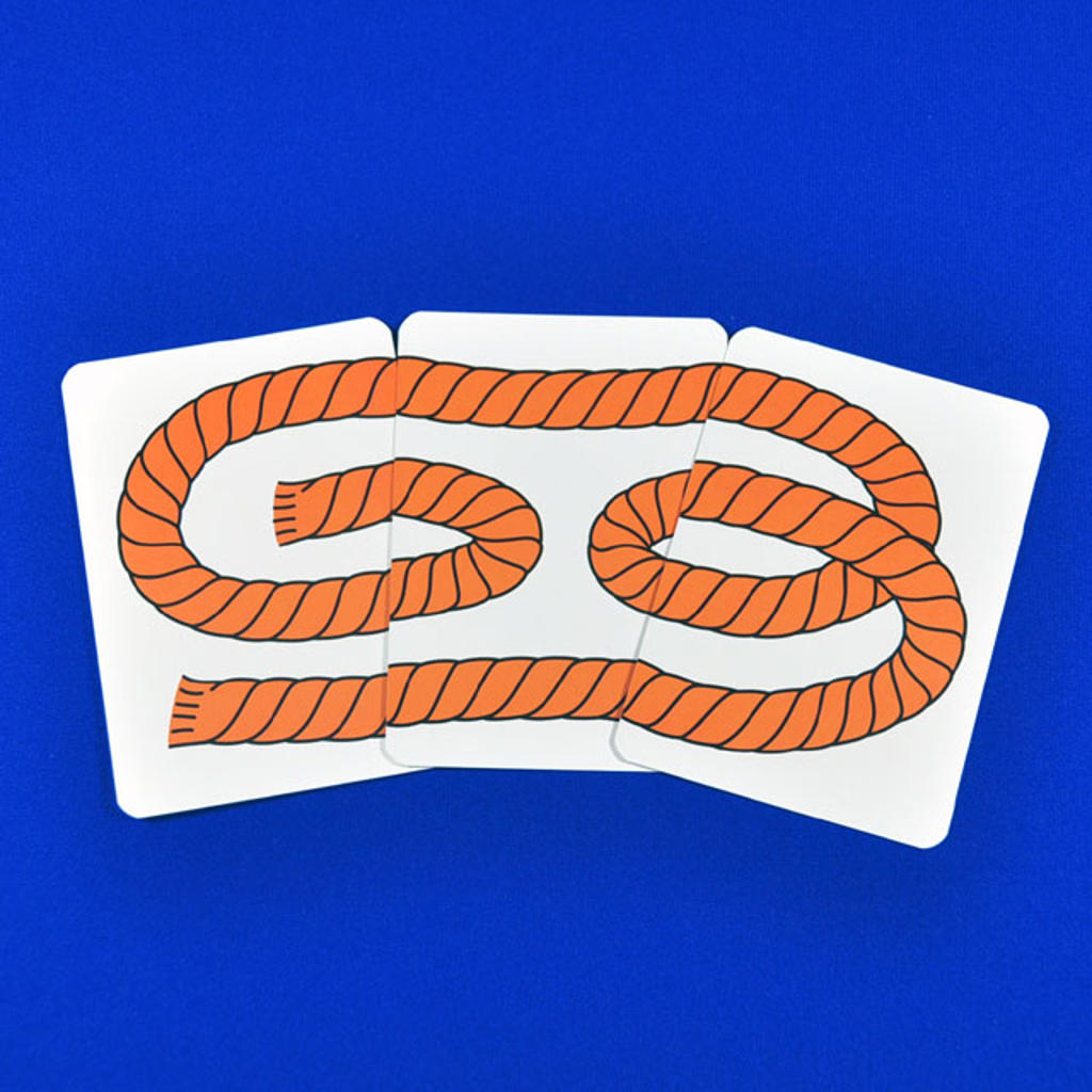 THE 3 ROPE CARD TRICK - Shigeo Futagawa