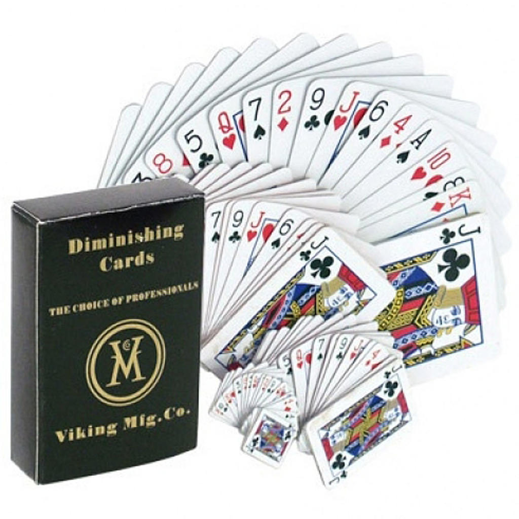 DIMINISHING CARDS DELUXE - Viking Magic