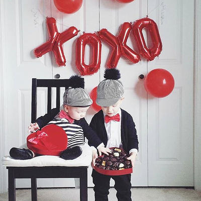 BALLOON LETTER H - 40 cm.