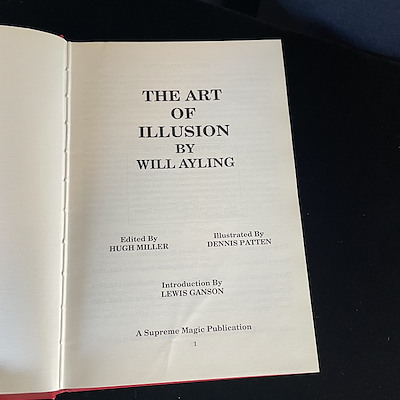 THE ART OF ILLUSION - Will Ayling