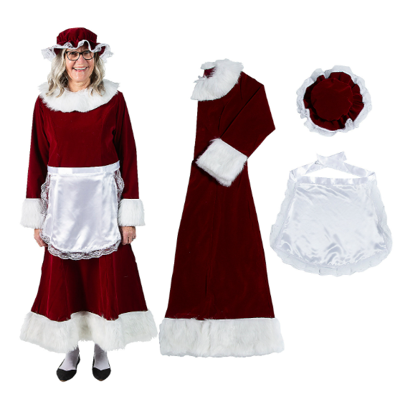 LUXERY SANTA DRESS LONG