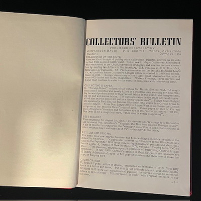COLLECTORS' BULLETIN