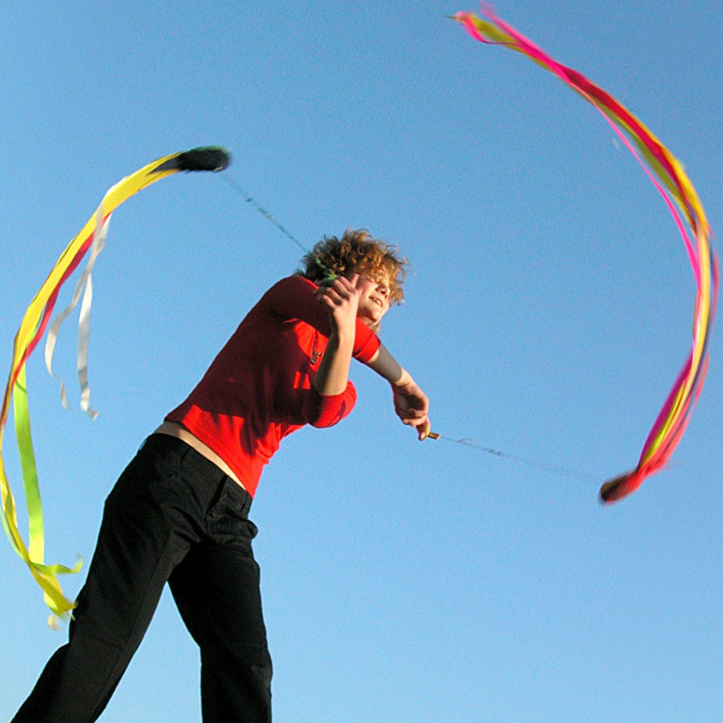 KIWIDO SWING POI - set with 2 pcs.