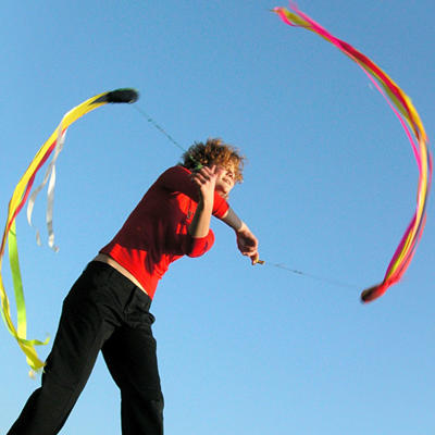 KIWIDO SWING POI - set with 2 pcs.