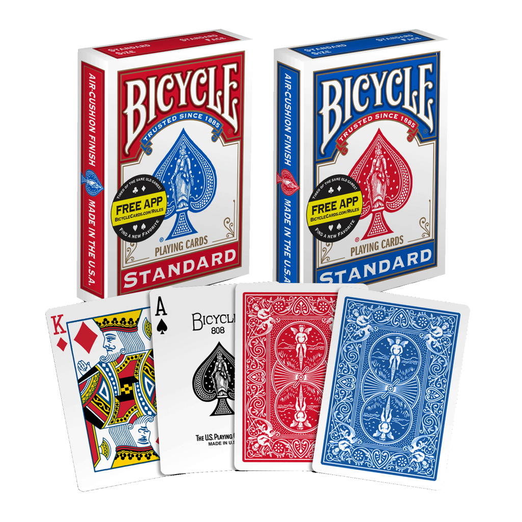 SHIMMED BICYCLE CARD