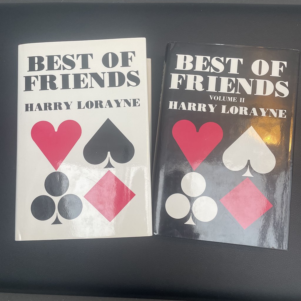 BEST OF FRIENDS - Harry Lorayne vol. 1 & vol. 2