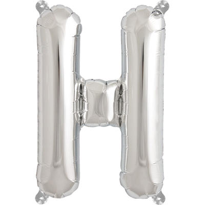 BALLOON LETTER H - 40 cm.