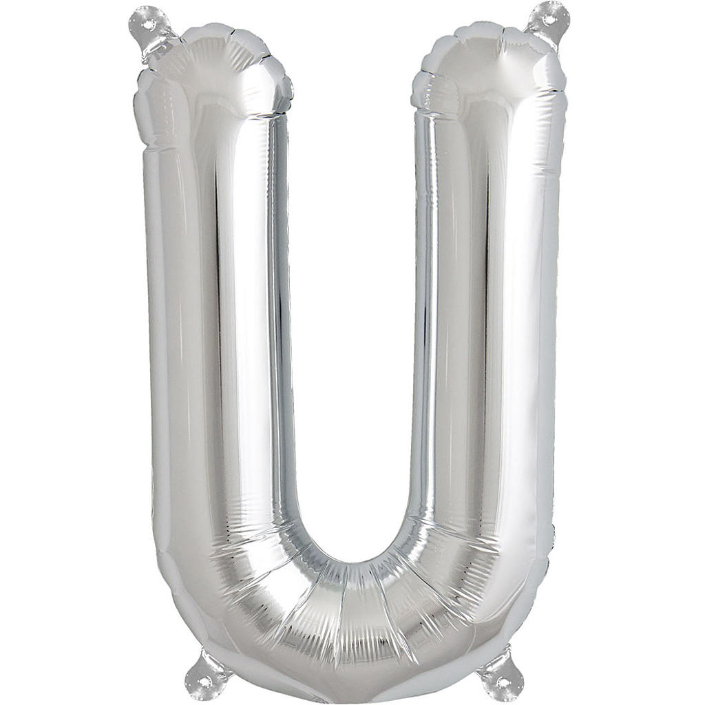 BALLOON LETTER U - 40 cm.