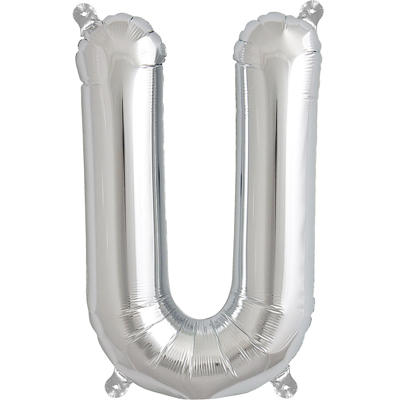 BALLOON LETTER U - 40 cm.