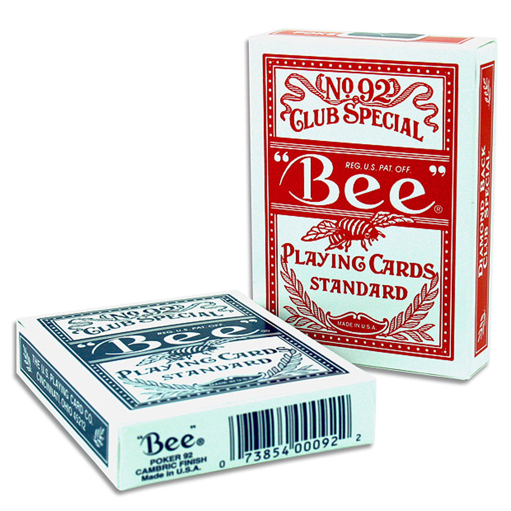 BEE KORT rød eller blå