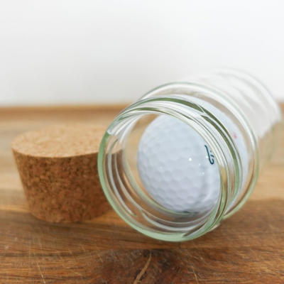 BOTTLED GOLF BALL