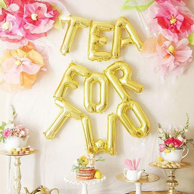 BALLOON LETTER M - 40 cm.