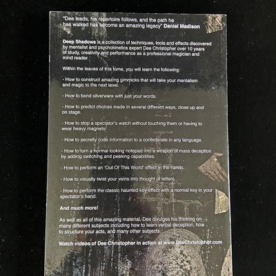 DEEP SHADOWS - A DECADE OF TRICKERY - Dee Christopher