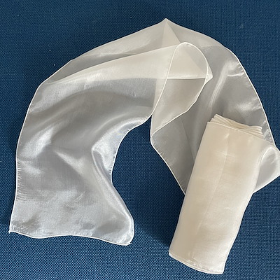 SILK STREAMER ALL WHITE