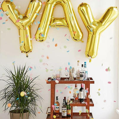 BALLOON LETTER A - 40 cm.