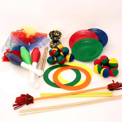 COMPLETE JUGGLING SET - BRONZE