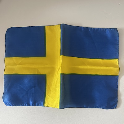 SWEDISH MIN FLAG 25 x 17 cm